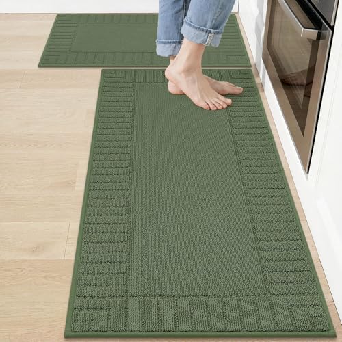 BEQHAUSE 2-Piece Kitchen Rug Set