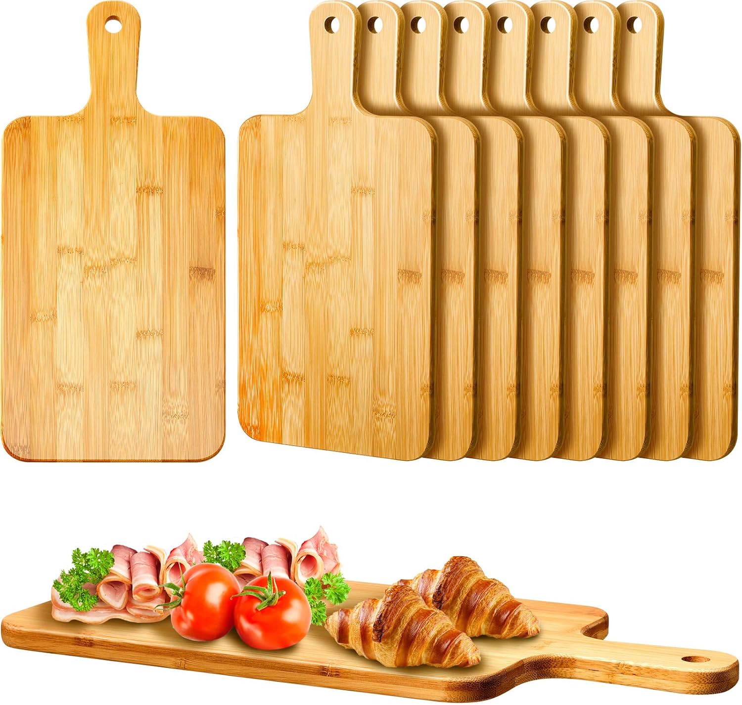 Nuenen 10 Pcs Bamboo Boards