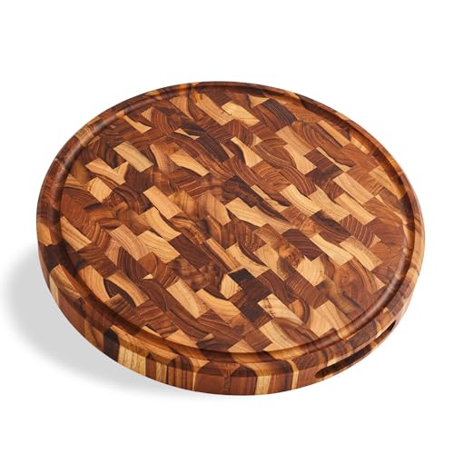 Sonder LA End Grain Teak 15" Round