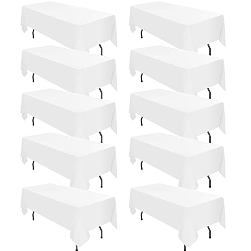 REWOMC 10 Pack Polyester Tablecloth