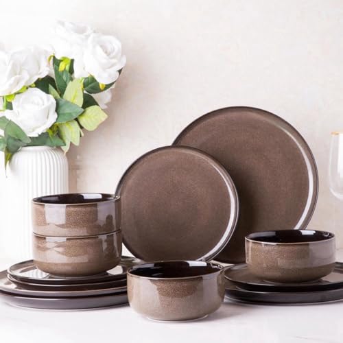 LeRatio Ceramic Dinnerware (12pc)