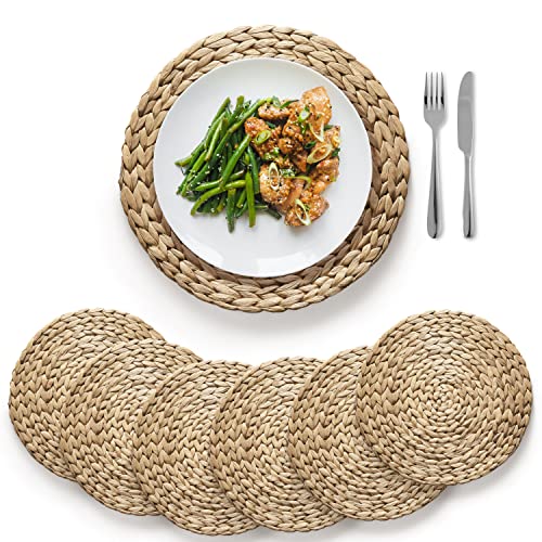 BLUEWEST Woven Placemats - 15" (Set of 6)