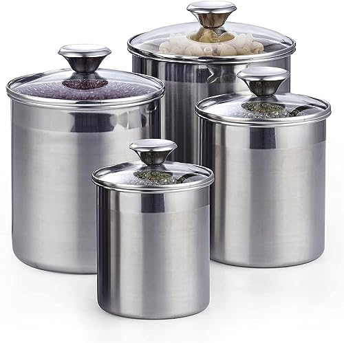 Cooks Standard Stainless Canisters