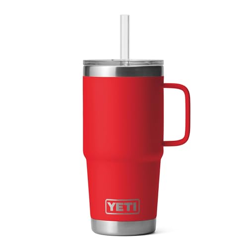 YETI Rambler 25 oz (Rescue Red)