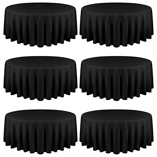 Fani 90" Black Round