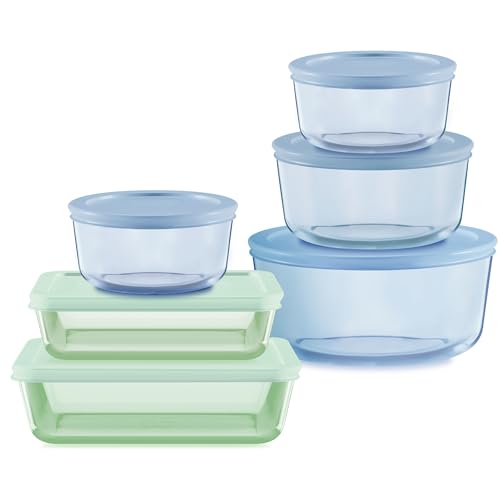 Pyrex Colors 12-PC Glass Set