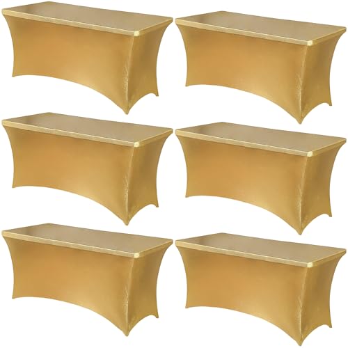 Obstal Stretch Spandex Table Covers (Gold)