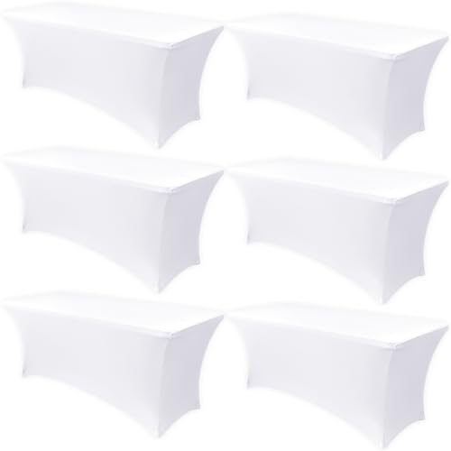 Obstal Stretch Spandex Table Covers (White)