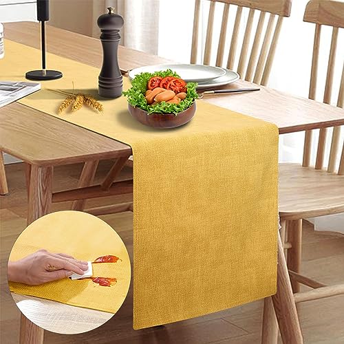 Rinpon Waterproof Farmhouse Runner (Mustard)