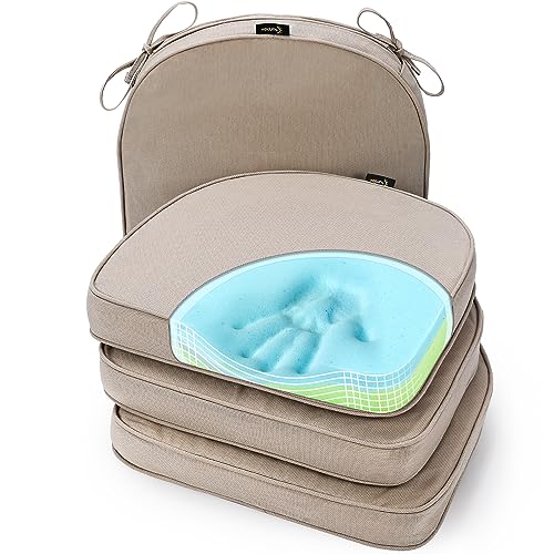 SUNROX Gel Memory Foam Chair Cushions