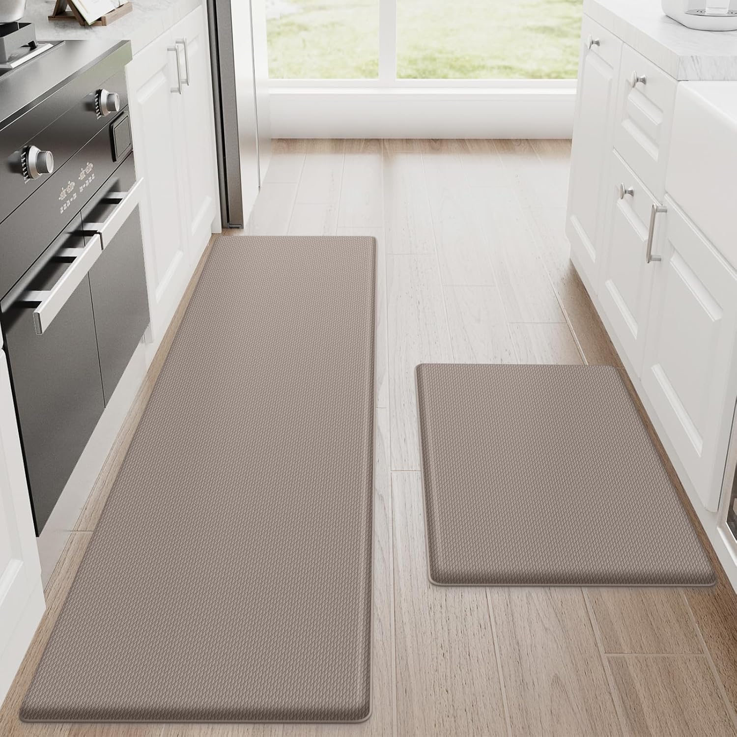 StepRite Kitchen Mats (Khaki)