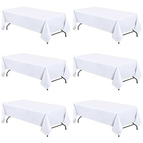 WEALUXE 6 Pack White 60x102