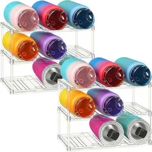Lifewit Stackable Water Bottle Organizer (6-Pack)