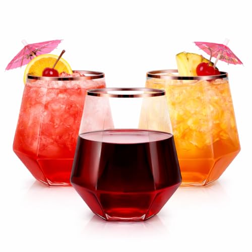 Oojami Rose Gold Rim 40-pack