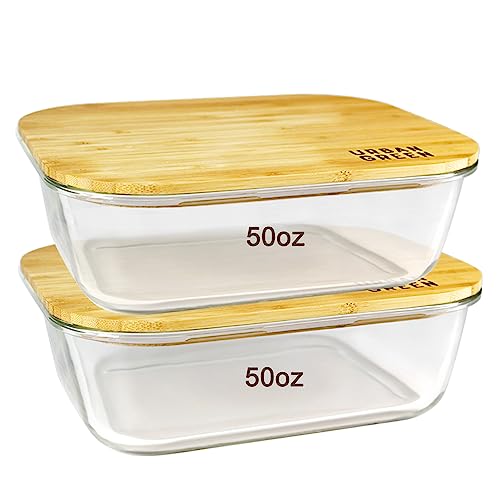 Urban Green Bamboo Lid 50oz (2 Pack)