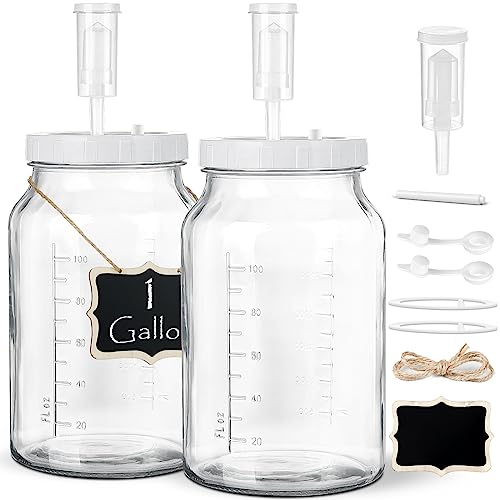 Qianfenie 1-Gallon Fermentation Jars