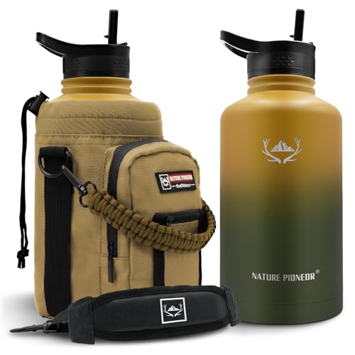 NATURE PIONEOR 64oz Thermos Water Jug
