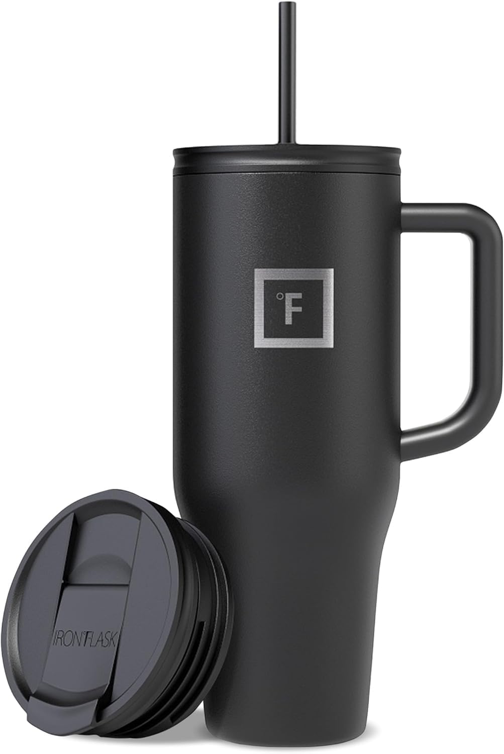 IRON FLASK Co-Pilot 40 oz (Midnight Black)