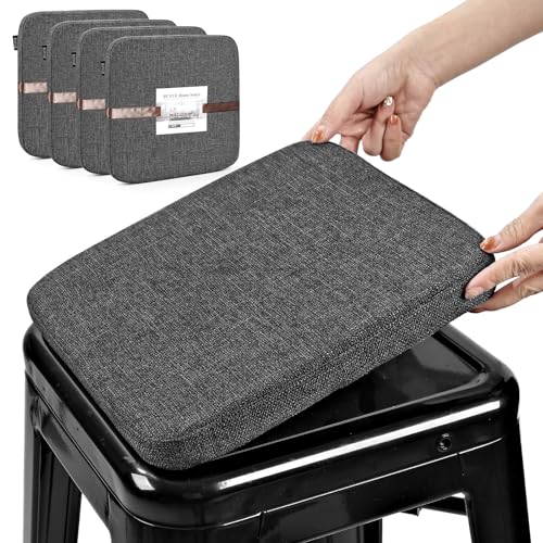 BUYUE Magnetic Bar Stool Cushions (Dark Gray)