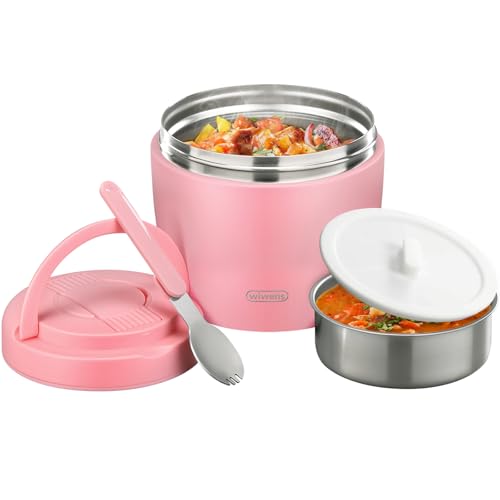 wiwens Thermo Food Jar (Pink2)
