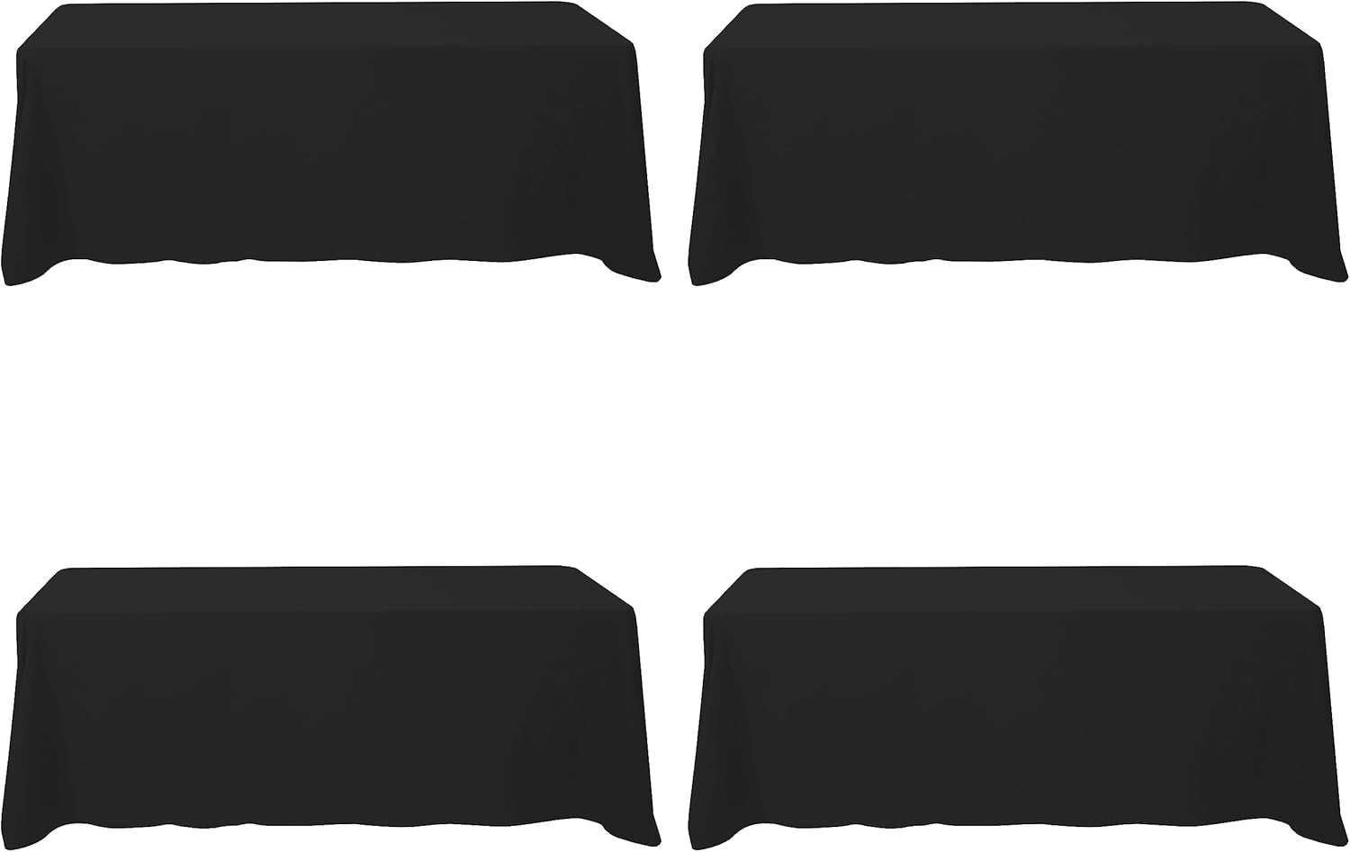 BRILLMAX Black 4 Pack 90 x 156