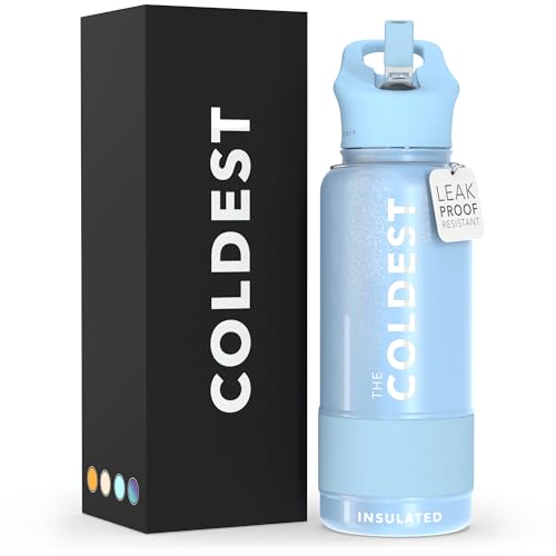 Coldest Insulated Water Bottle (Neptune Blue)