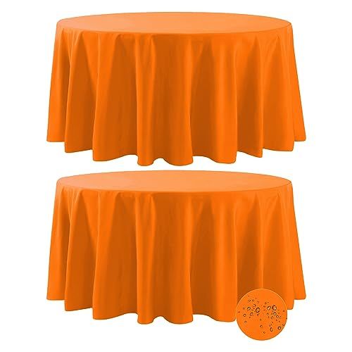Fokitut 2 Pack 120" Waterproof Tablecloth