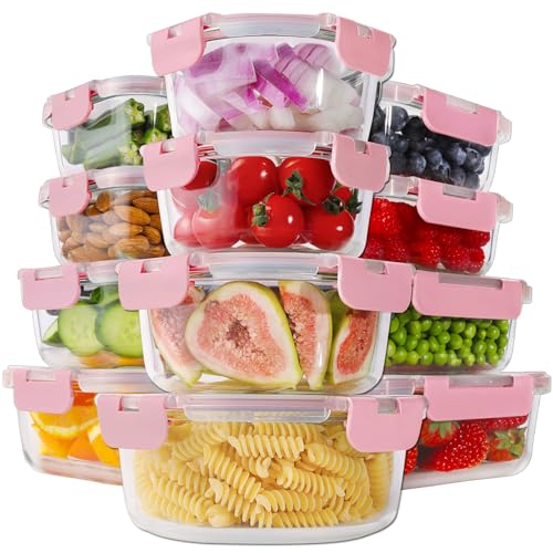 HOMBERKING Glass Food Storage Containers