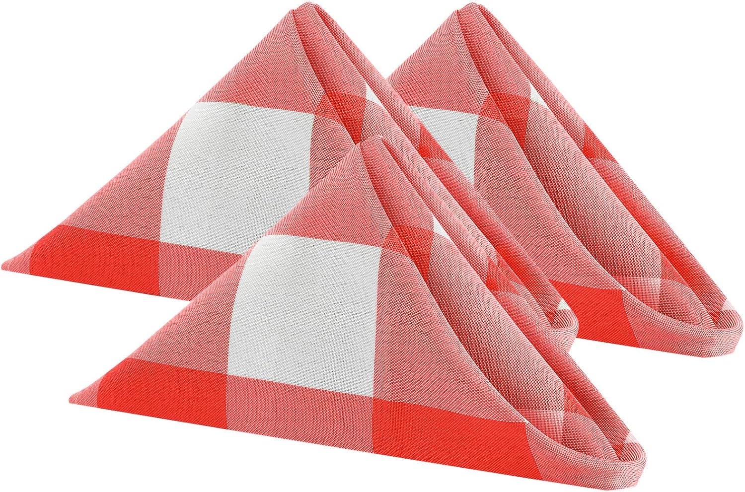 Buffalo Plaid Table Napkins Set of 50