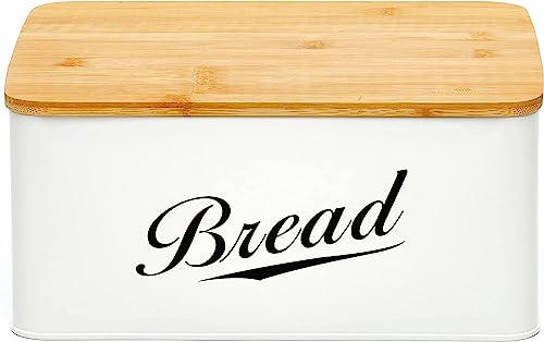 RoyalHouse Metal Bread Box (2-pack)