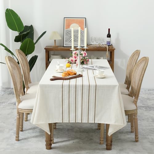 Chassic 60 x 120 in Farmhouse Linen (Cream)