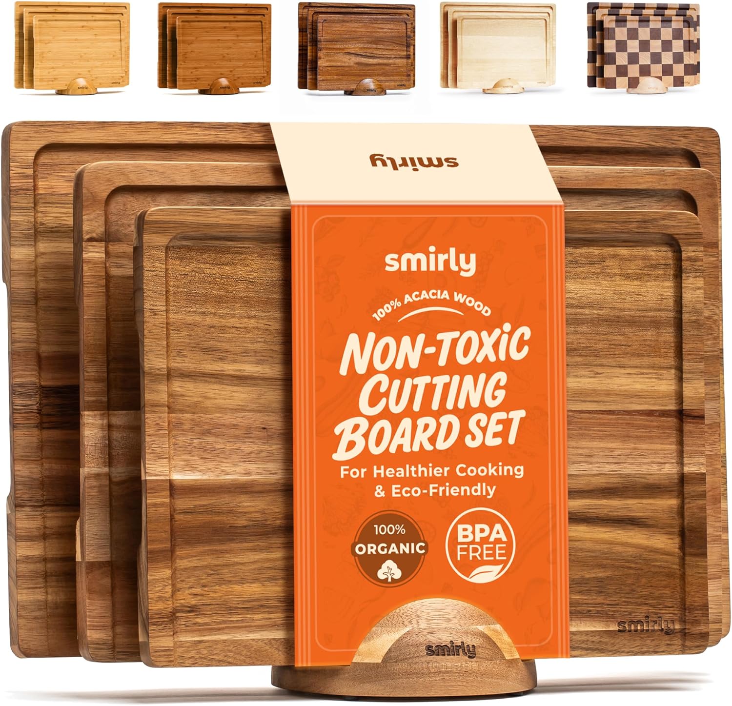 SMIRLY Acacia 3‑Pack