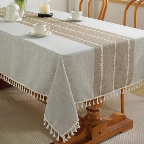 Alsoo Rustic Cotton Linen 55x106