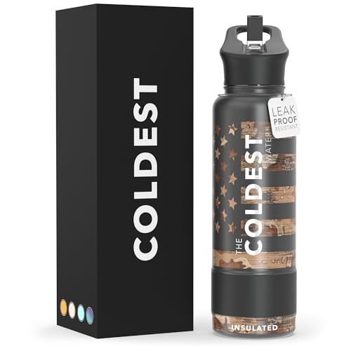 Coldest Insulated Water Bottle 40 oz Camo