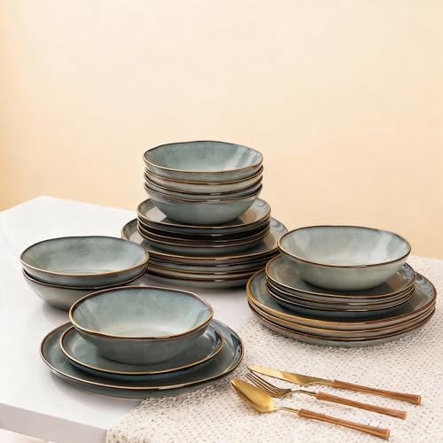 AmorArc Ceramic Dinnerware Set (18pc)