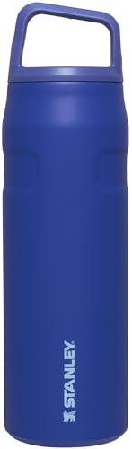 Stanley IceFlow Cap and Carry Water Bottle | Wide Mouth Twist Lid | Lightweight & Leakproof for Travel & Sports | Insulated Stainless Steel | BPA-Free