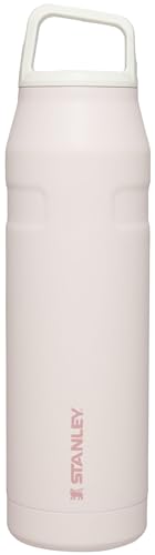 Stanley IceFlow Cap and Carry Water Bottle | Wide Mouth Twist Lid | Lightweight & Leakproof for Travel & Sports | Insulated Stainless Steel | BPA-Free