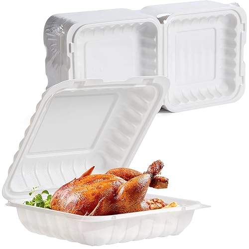 To Go Containers 8" 34 oz (55 Pack)