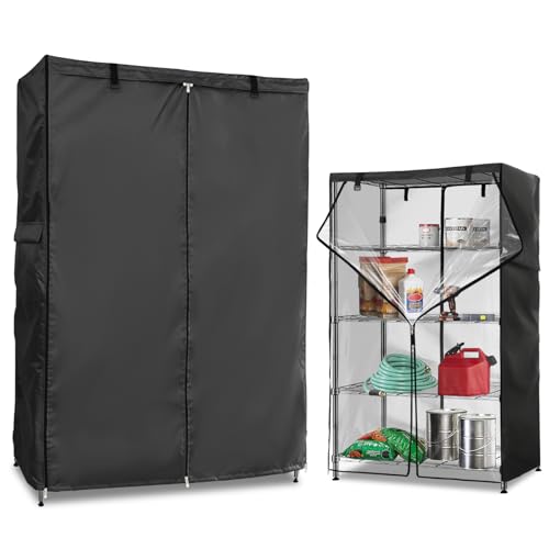 Dalema Wire Rack Cover 30" x 14" x 63"