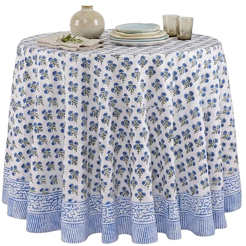 ATOSII Gulbahar Blue 60" Round