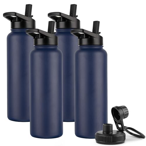 DOMICARE 40 oz Insulated Water Bottle (4 Pack)