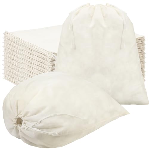 Tatuo 50 Pcs 18 x 20 Cotton Bags