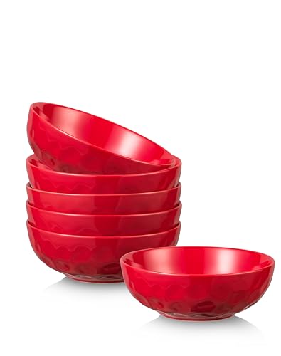 Vicrays Fluted Bowls Set (Red)