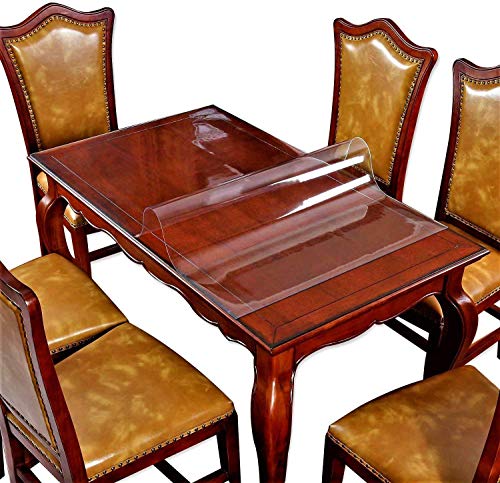 Icefire Clear Plastic Dining Table Protector