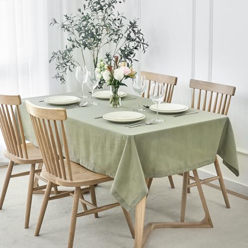maxmill Lux Faux Linen Sage Green