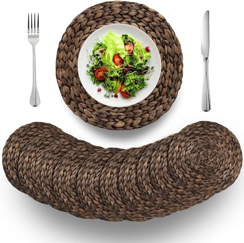 BARIEN Rustic Woven Placemats