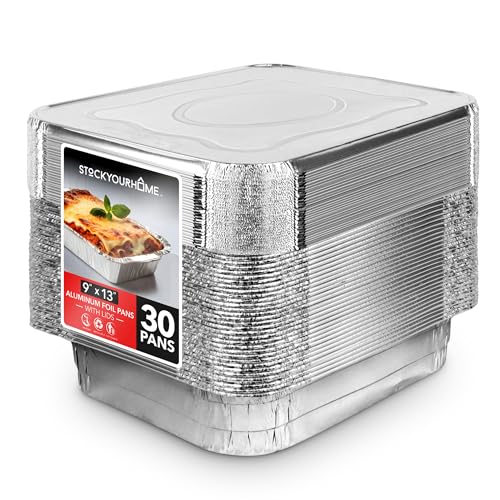 Stock Your Home 9x13 Disposable Pans (30)