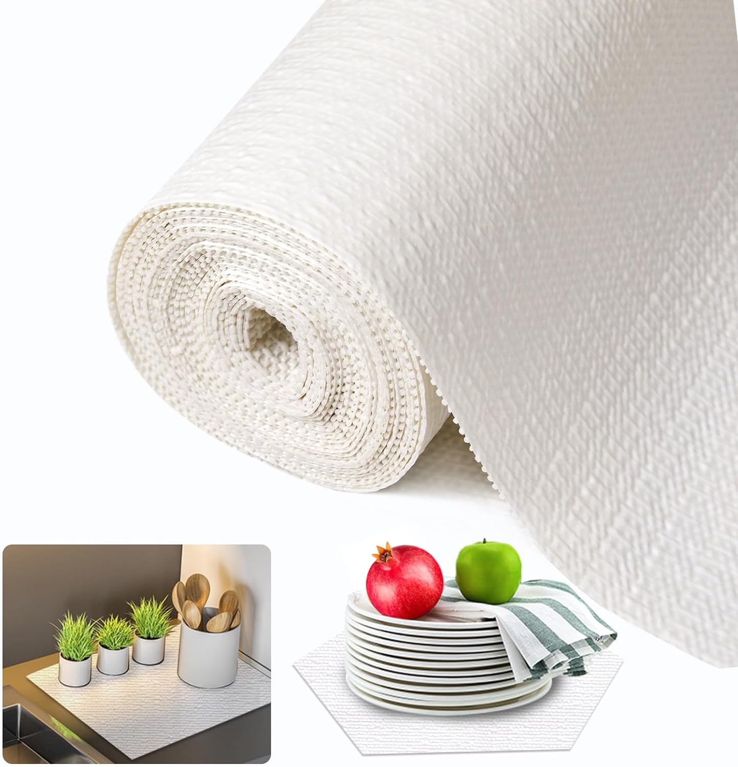 Beautysaid Shelf and Drawer Liner (White)