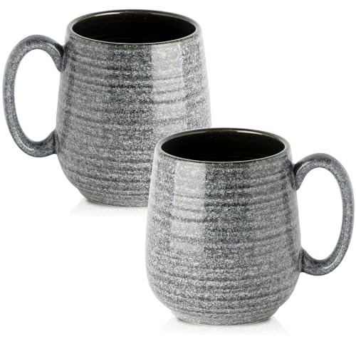 Hasense Large 20oz Ceramic Cups Set of 2