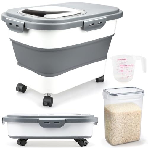 Komzon Collapsible Rice Storage Container